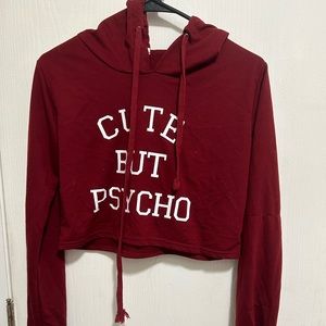 Cropped hoodie